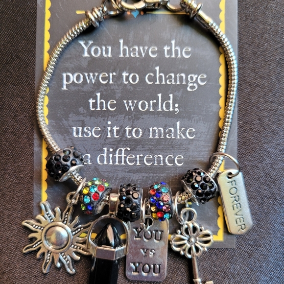 2 for 40 Silver rope Bullet Pendant charm bracelets - Picture 2 of 4